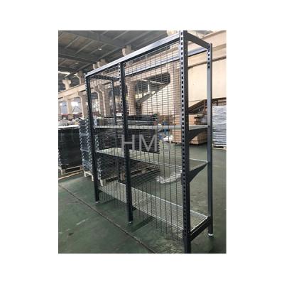 China Australia double sided outrigger gondola double side shelf with 450mm wire shelf for sale