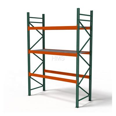 China Corrosion Protection Metal Shelving Warehouse Storage Light Duty Rack for sale