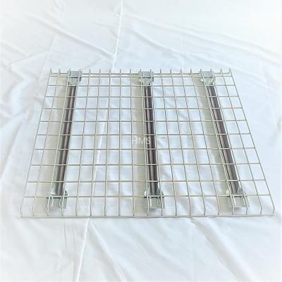 China Corrosion Protection Galvanized Storage Racking Shelves Heavy Duty Wire Decking for sale