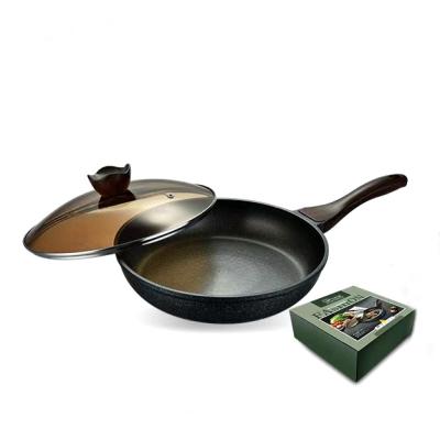 China New Design Smokeless Frying Pan Non Stick Pan Cooking Filters With Good Quality for sale