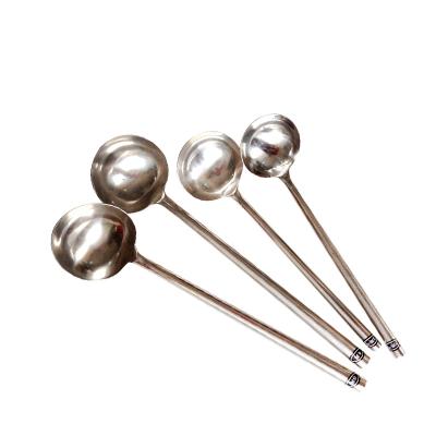 China Viable Kitchen Wok Pocket Food Metal Scoop Stainless Steel Pocket Wok Tool for sale