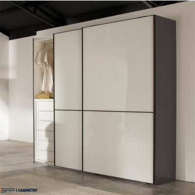 China OEM Adjustable Modern Simple Organizer Closet Storage Small (Others) Aluminum Wardrobe Designs for sale