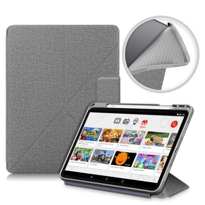 China Fanshion Simple Muti-angle Shockproof Clear Stand Leather Case For iPad Air 5 Smart Cover For iPad Air 4 10.9 inch Soft Shell for sale