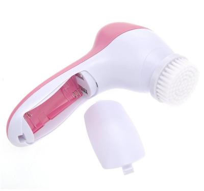 China Cheapest Acne Treatment USB Rechargeable Handheld Blackhead Remover Peep Cleansing Electric Facial Brush for sale