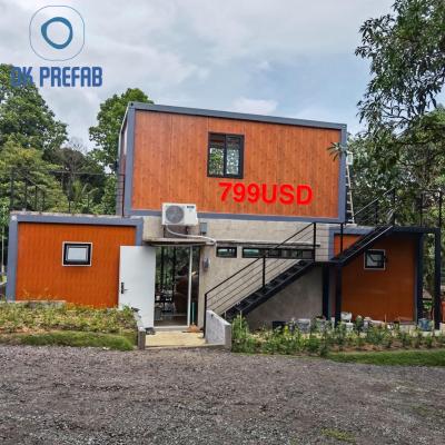 China Newest Modern Modern Prefab Shed Container Houses Sandwich Panel Dome Villa Prefab Homes for sale