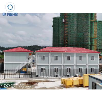 China Modern Economic Luxury Fabricated Container Panel House Modular Living Modular Detachable House for sale