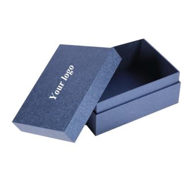 China Custom Materials Logo Luxury Cardboard Packaging Recycled Rigid Paper Cosmetic Gift Box With Lid for sale