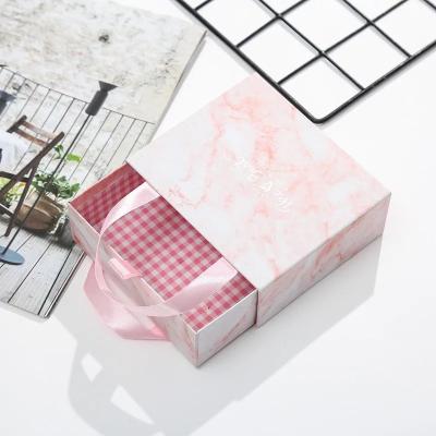 China Small handmade soft drawer gift box for wholesale for sale