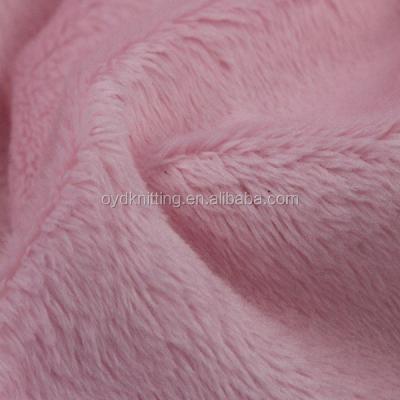 China 1mm To 3mm Pile Size Fleece Velboa Fabric Anti Static Super Soft Anti Static For Baby Sleeping Bag for sale