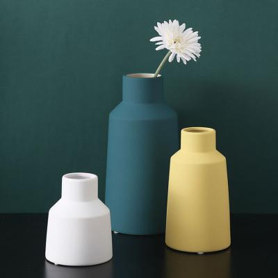 China Wholesale Home Decor Decoration Nordic Style Vase Ceramic for sale