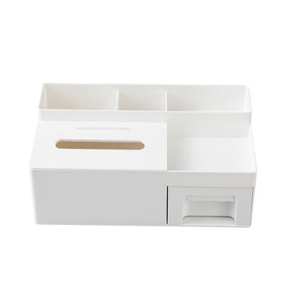 China Multifunctional Viable Pen Holder Plastic Desktop Storage Box for sale