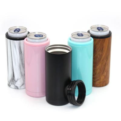 China PORTABLE Custom New Design Thermo Flasks Reusable Water Bottle Vacuum Can Cooler for sale