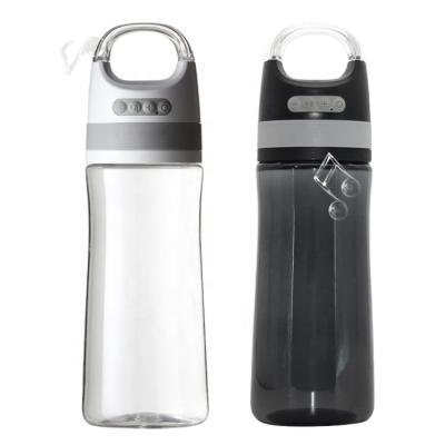 China 18OZ Music Connection Cup Viable Transparent Game Music Search Song Plastic Water Bottle for sale