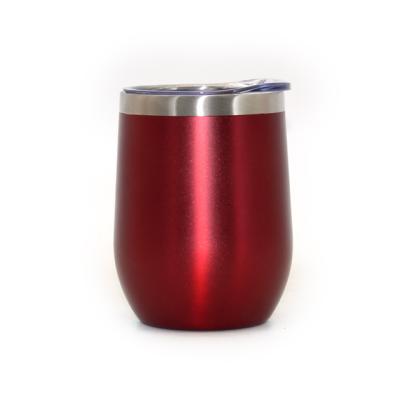 China Stainless Steel Wall Mounted Wine Coffee Travel Mug Water Bottle Viable Double Tumbler Vacuum Cup for sale