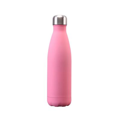 China 17oz Stainless Steel BPA Cola Shape Airtight Seal Stored Leakproof Double Wall Water Bottle for sale