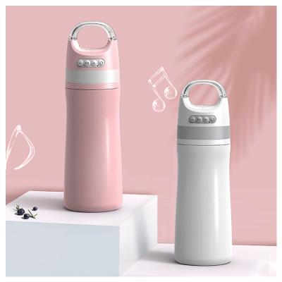 China Sustainable Double Wall Vacuum Insulated Sports Music Dynamic Incoming Smart Tumbler Cups for sale