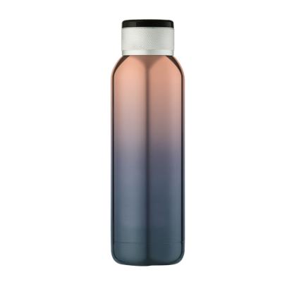 China Sustainable Custom Smart Music Fancy Vacuum Bottle Stainless Steel Metal Tumbler for sale