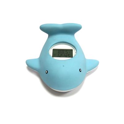 China Whale Wholesale Smart Electronic Thermometer Cartoon Factory Digital Temperature Automatic Baby Bath Thermometer for sale