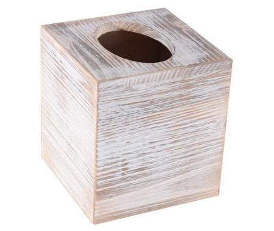 China Contemporary Wooden Tissue Box Container Wooden Tissue Box Wholesale for sale