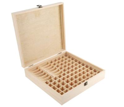 China China Wooden Box Essential Oil Packaging Empty Essential Oil Perfume Box for sale