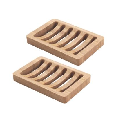 China Modern Wooden Bathroom Soap Holder Portable Bamboo Soap Holder for sale