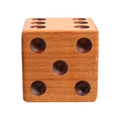 China Wholesale Customized Wooden Dies Eco-friendly High Quality Hexagon Wooden Game Pine for sale