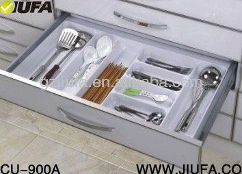 China Viable Cabinet Drawer Cutlery Trays for sale