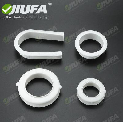 China Funiture JIUFA Decorative Drill Hole Furniture Hole Edge Seal Trim U Form Air Freshener Seal O Ring Form Detachable Sewer Pipe Wall Hole Cover for sale