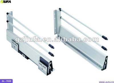 China Soft Closing Cabinet Full-extension Metal Box Drawer Slide for sale