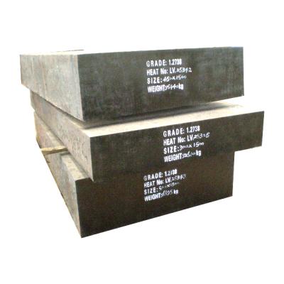 China Steel Bar 718, 1.2738, P20+Ni, 40CMND8, HPM1, N40CrMnNiMo8-6-4,3Cr2NiMo Tool Flat Bar for sale