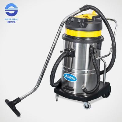 China Electric 3000W Commercial Wet Dry Vacuum Cleaners 60L For Supermarket for sale