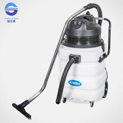 China Custom White 90L Tank Handle Wet And Dry Vacuum Cleaner For Big Space for sale