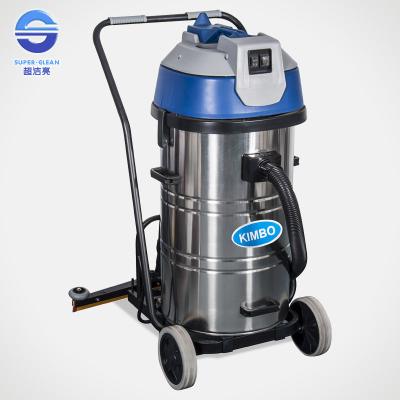 中国 大きい真っ直ぐの容量の商業乾湿両方の掃除機 2000W 80L 販売のため