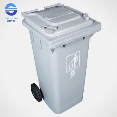 China compartimiento de basura rodado lateral 240L con la tapa, envase de basura grande en venta