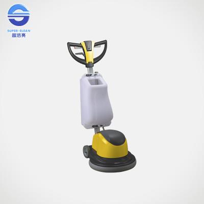 China Butterfly Handle Electric Floor Scrubber Polishing Machine 154RPM for sale