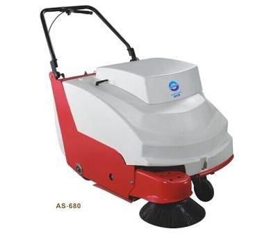 China Commercial Floor Manual Sweeping Machine with Battery , 540W 45A for sale