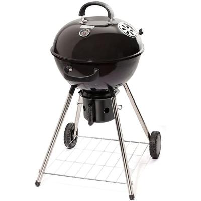 China Adjustable Size BBQ Charcoal Grill Factory Camping Safe Distance BBQ Charcoal Grill With Wheels for sale