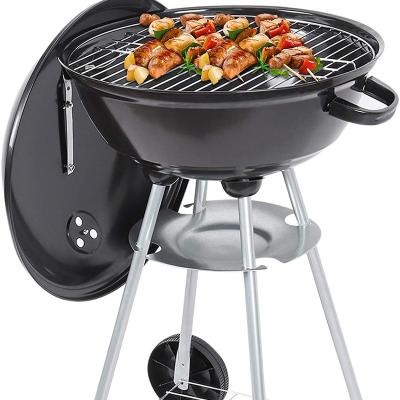 China Weber 18inch Height Adjustable Camping Grill Kettle Charcoal Grill BBQ Grill for sale