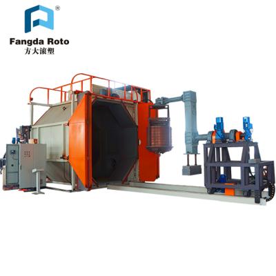 China Factory Shuttle Rotomolding Machine For Plastic Tank for sale