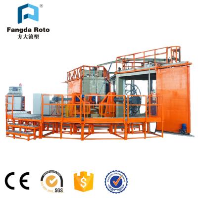 China Factory Fangda Roto 3AM 5 Station Carousel Rotation Molding Machine for sale