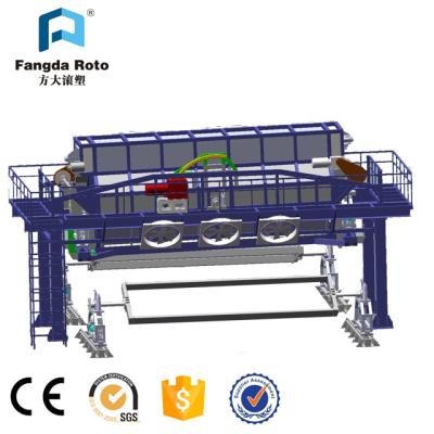 China Factory Pedal Boat Plastic Fishing Boat Making Machine Rock Spinning Casting Machine for sale