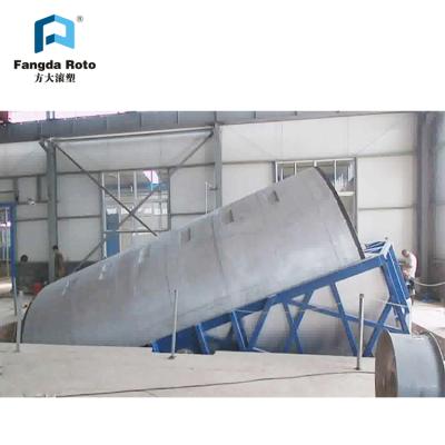 China Factory Polyethylene Water Tank Making Machine Tilting Oven Machine Rotomolding Machine for sale