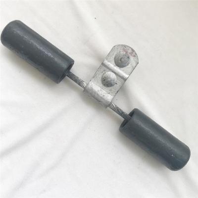 China Prevent adjacent two-wire vibration electric current pole fittings of dampers type FD and FG vibration for sale