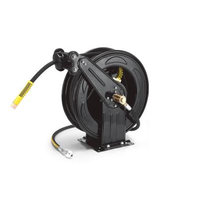 China Automatic High Pressure Air Pneumatic Hose Reel 35ft For Air Compressor Self-Winding for sale