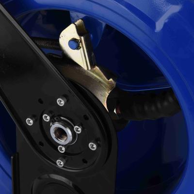 China Air compressor self-winding blue air hose reel 1/2 in 20m tool retractable for sale