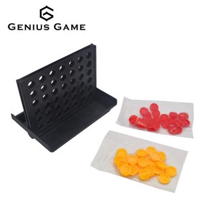 China Plastic Plastic Small Size 4 In Row Set Connect Four Set for sale