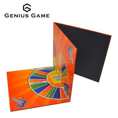 China Cardboard Game Paper Quarter Fold Board for sale