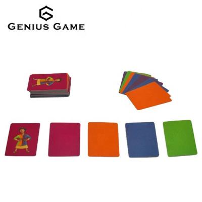 China Plastic Customized Printing Coat Of Many Multiplayer Playing Cards for sale