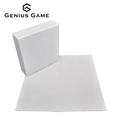 China Custom empty paper board game box and panel for sale