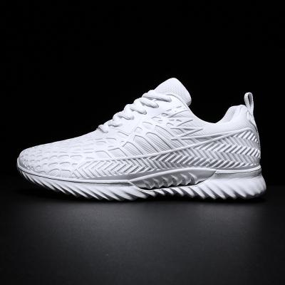 China CUSHIONING New White Korean Men's Casual Shoes Women's Breathable Mesh Shoes Running Shoes for sale